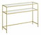 Măsuță consolă Byat 4 (Auriu + sticlă)