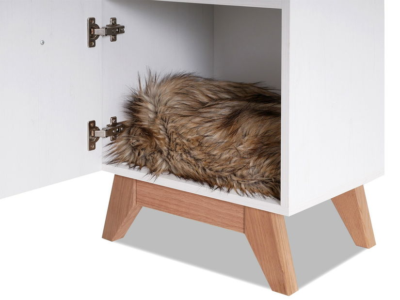 PC stol Balones BG12 (bijela + hrast)