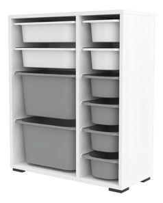 Organizator jucării Dremonka 10 (alb + Gri)