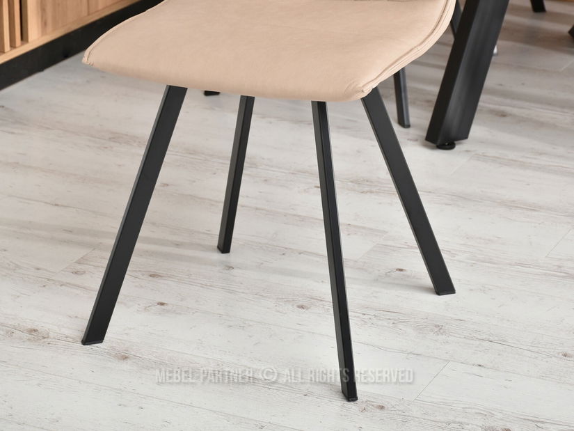 Stolica Anda (bež + crna)