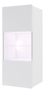 Dulap suspendat Calabria (Alb mat + alb lucios)