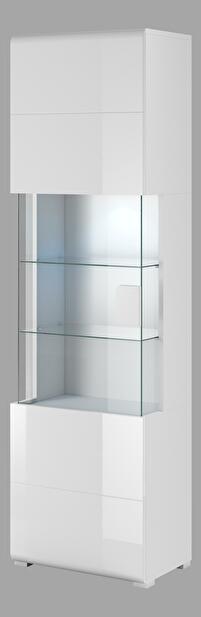 Vitrin Tamie DW05 (fehér + fényes fehér)