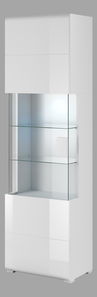 Vitrina Tamie DW05 (bijela + bijeli sjaj)