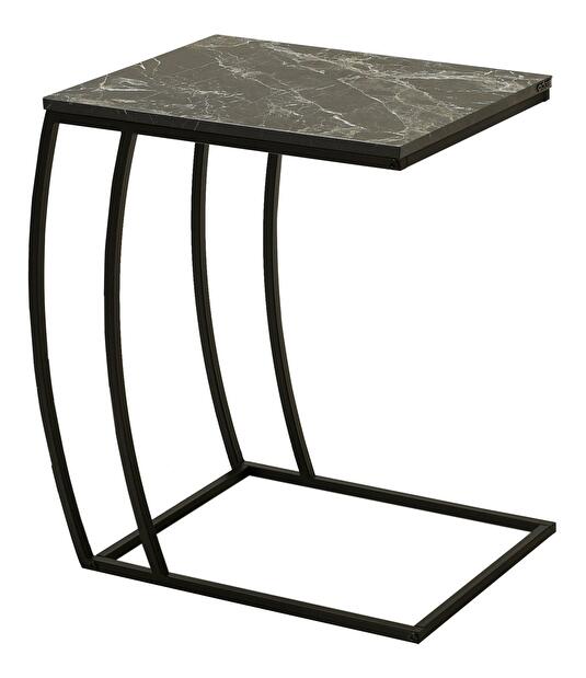 Kézi asztal Losuku 9 (fekete márvány) 