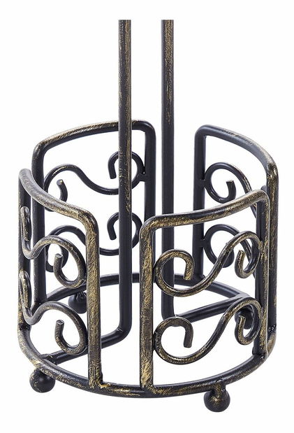 Suport na hărtie igienică Manza (negru)