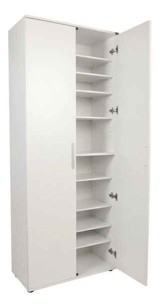 Skrinka na topánky Sienna (biela)