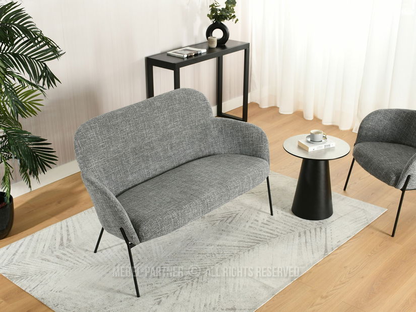 Sofa Baggie S (siva + crna)