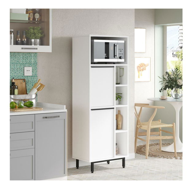 Kuhinjski regal Otto 10 A (bijela + crna)