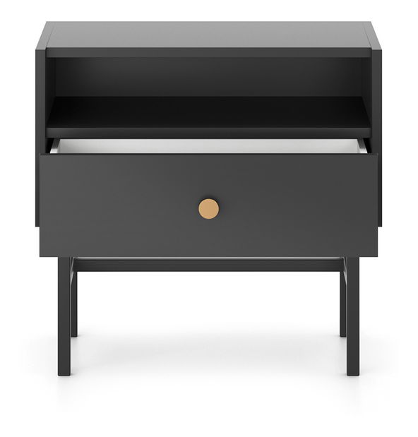 Noćni stolić Desanta (crna)