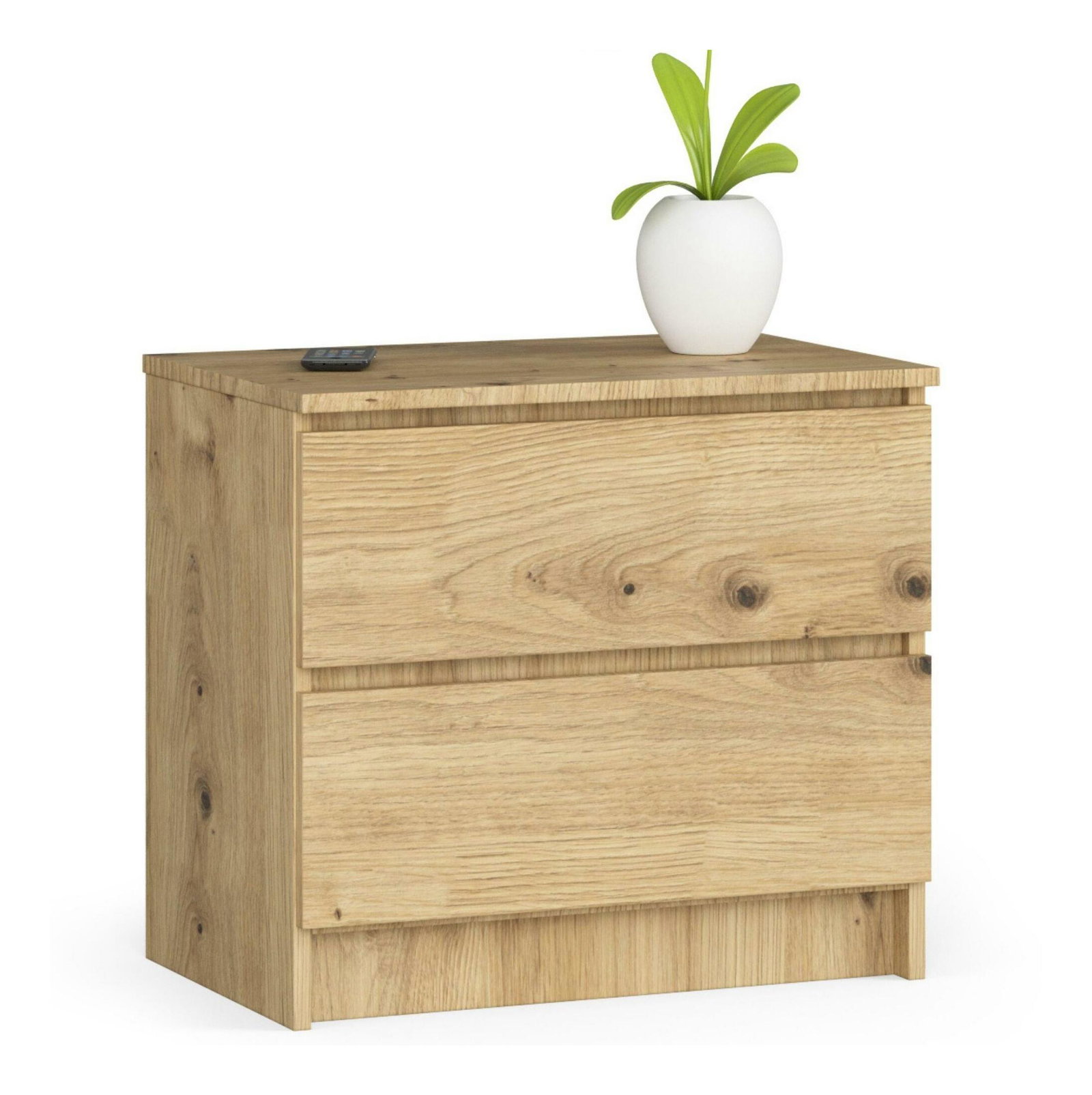 Éjjeliszekrény Kalista (artisan tölgy)