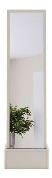 Zrkadlo so zásuvkou Bellic B3 (kašmír) (so zrkadlom)