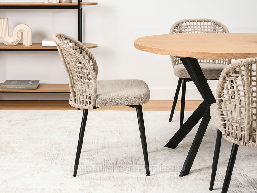 Szék Moen (bézs + fekete)