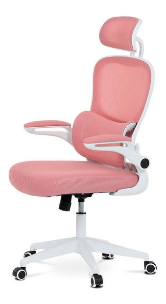 Uredska fotelja Kurtinaitis (ružičasta)