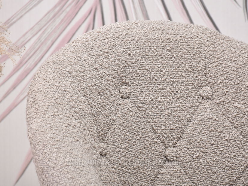 Kreslo Lush 3 (béžová + chrómová)