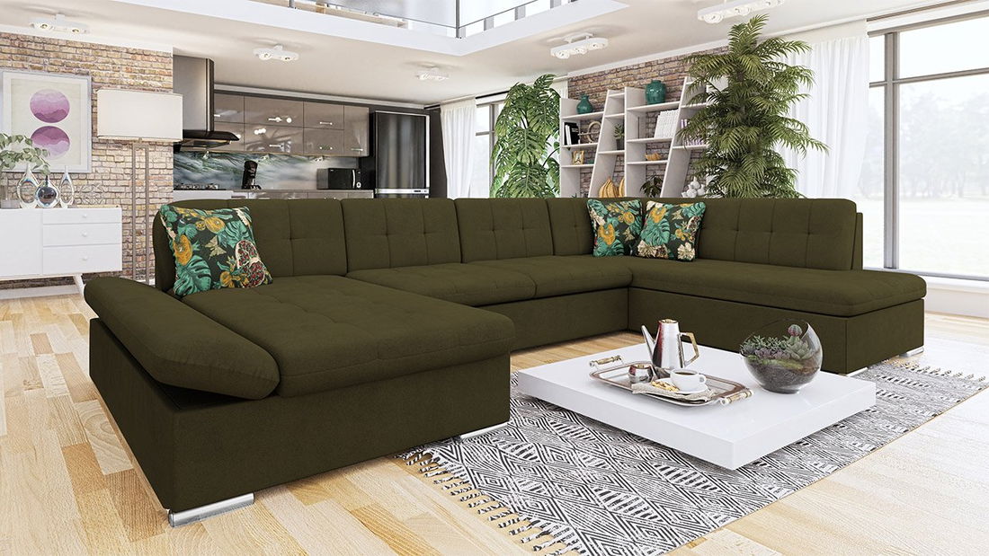 Sarokkanapé Calla (B) (Zetta 297 + Druk 09)