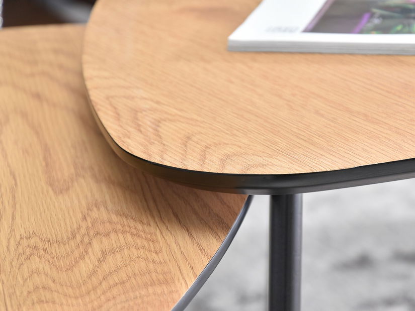 Stolić za kavu Rossi Zest Xl (hrast + crna)