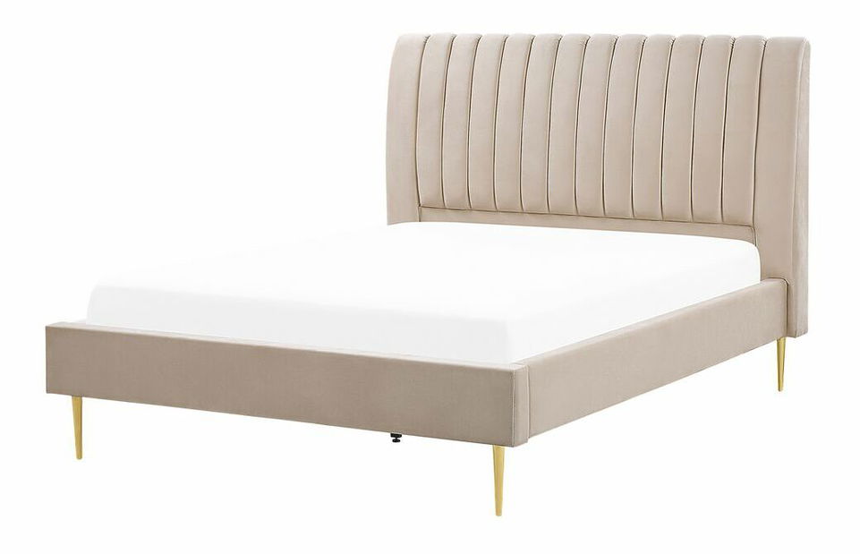 Franciaágy 140 cm Mellody (narancssárga)