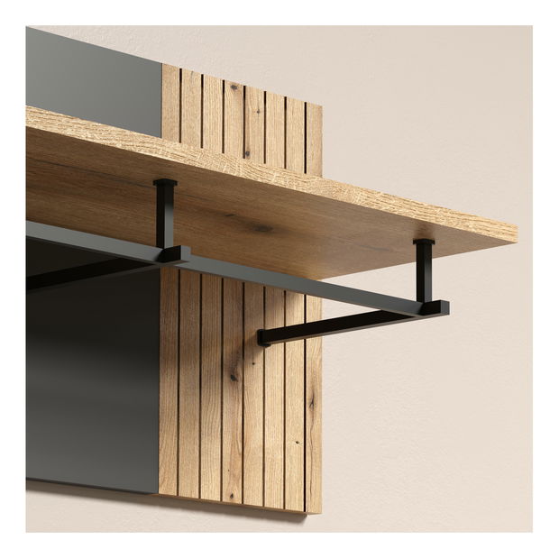 Panel za vješanje Esferas (grafit + hrast evoke) 