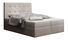 Manželská posteľ  Boxspring 180 cm Duel 1 (béžová) (s matracom a úložným priestorom)