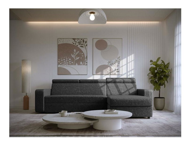 Colțar de grădină Moira (gri) (D)