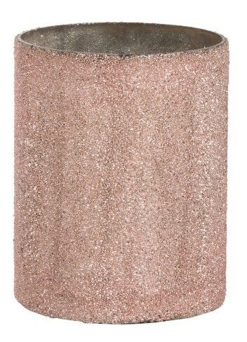 Svietnik Jolipa Innocent Blush (16x16x21cm) (Lososová)