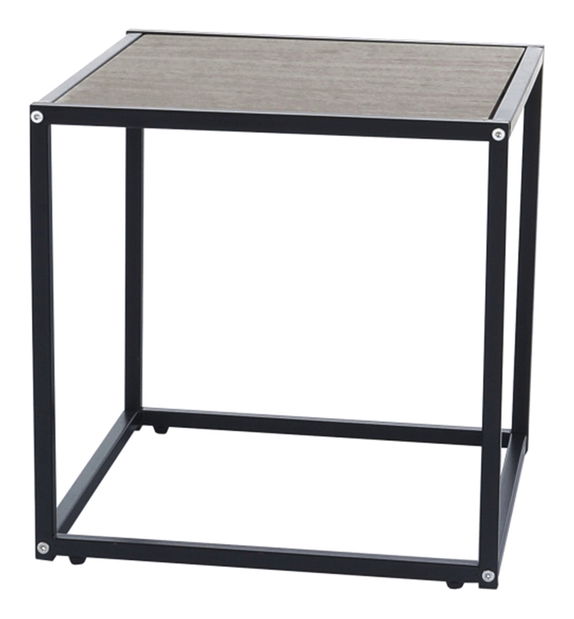 Pomoćni stolić Jamal Typ 1 (hrast + crna)