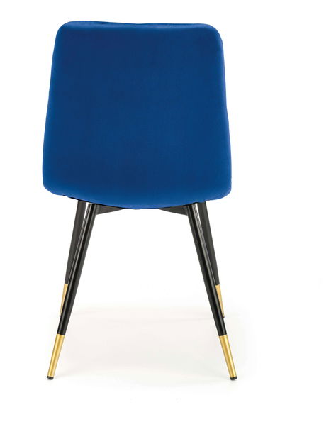 Blagovaonska stolica Kallan (tamno plava + crna + zlatna)