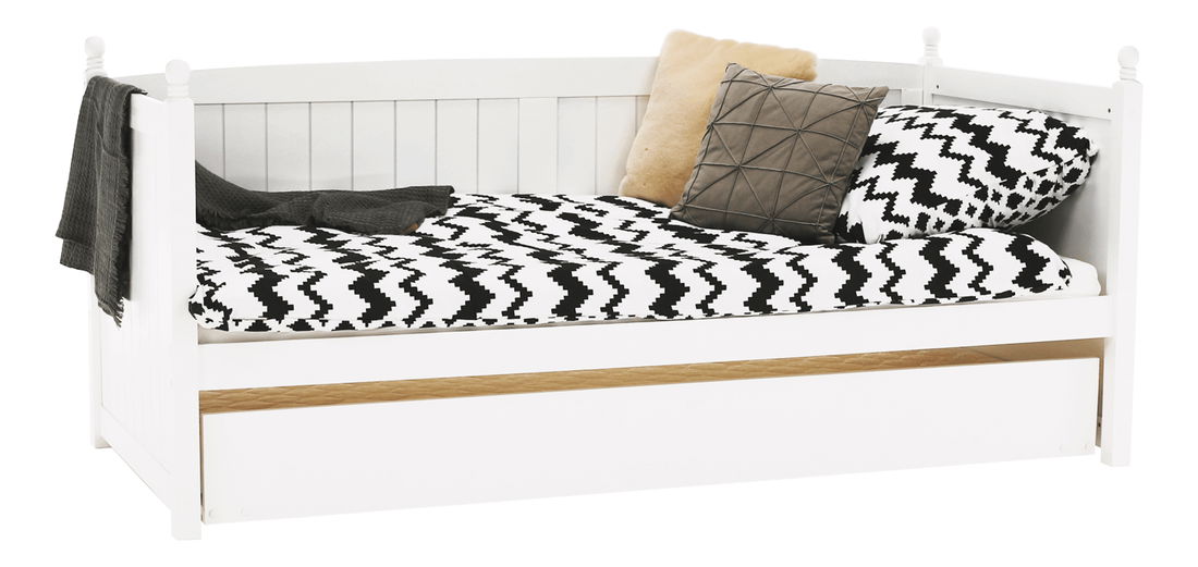 Egyszemélyes ágy pótággyal 90 cm Glamis