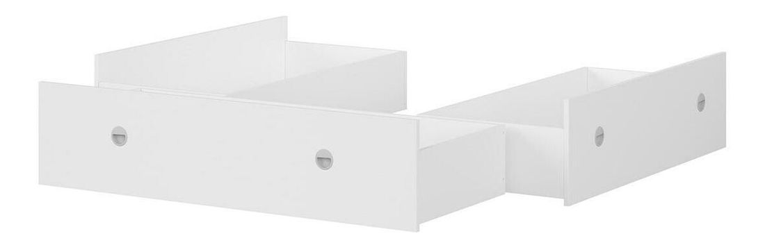 Fiók az ágy alá Nepo Plus 160 cm (fehér) (3 db.)