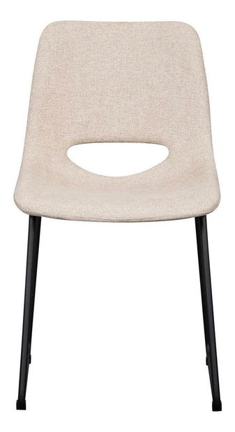 Jedálenská stolička Pansy (béžová + čierna)