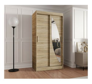 Ormar za garderobu 100 cm Milain (hrast sonoma)