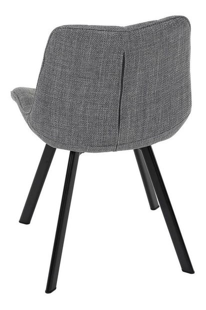 Jedálenská stolička Hasta (sivá)