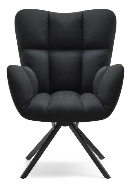 Fotoliu Kikino X (negru)