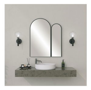 Kúpeľňová skrinka Talabe 2 (čierna)