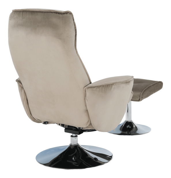 Relax fotel Short (barnás-szürke)