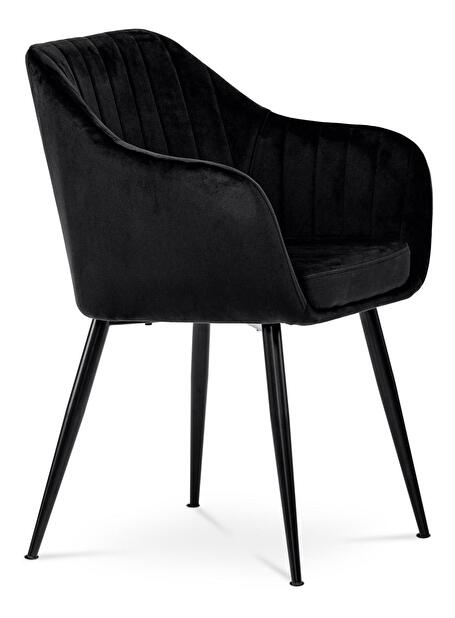 Scaun sufragerie Prevalecio (negru)