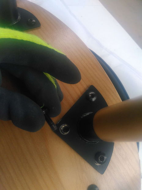 Scaun Bjorn K (stejar negru + stejar) *resigilat