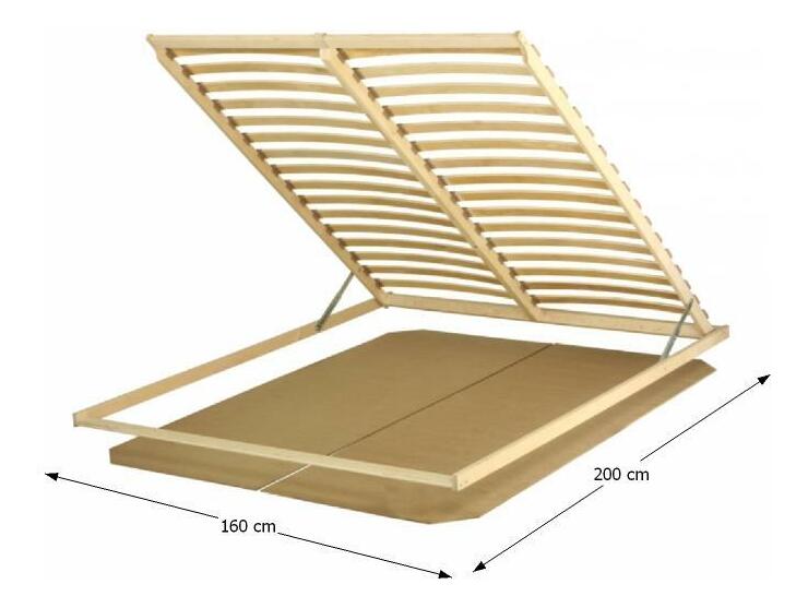 Podnica od lamela 200x160 cm Basilico flex 