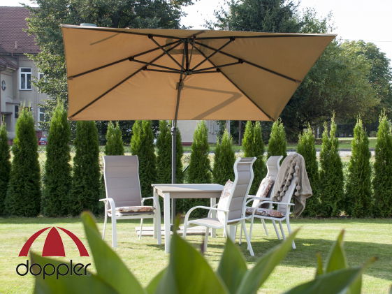 Záhradný nábytok Doppler Miami Detroit 1+4 (hliník)