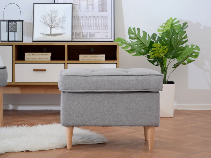 Taburetka Muriera (medová + orech)