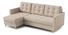 Rohová sedacia súprava Divas (L) (svetlobéžová)