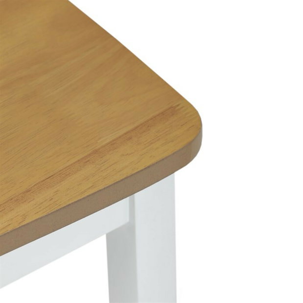 Set mobilier sufragerie cu 4 scaune Vesta (natural)