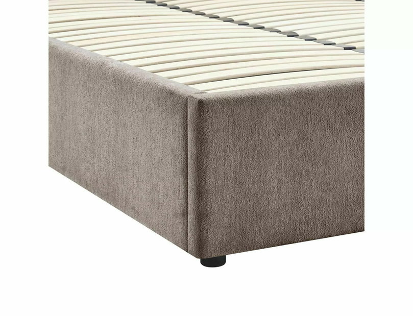 Manželská posteľ 160 cm Lumeso (tmavobéžová)