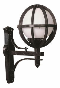 Iluminat de perete pentru exterior Stephen (Negru)