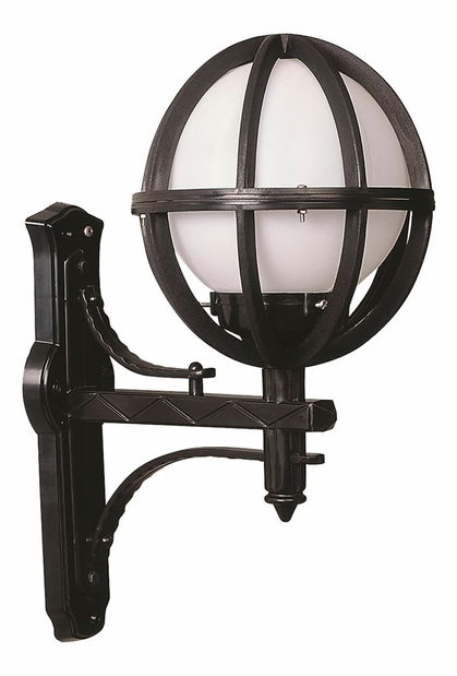 Iluminat de perete pentru exterior Stephen (Negru)