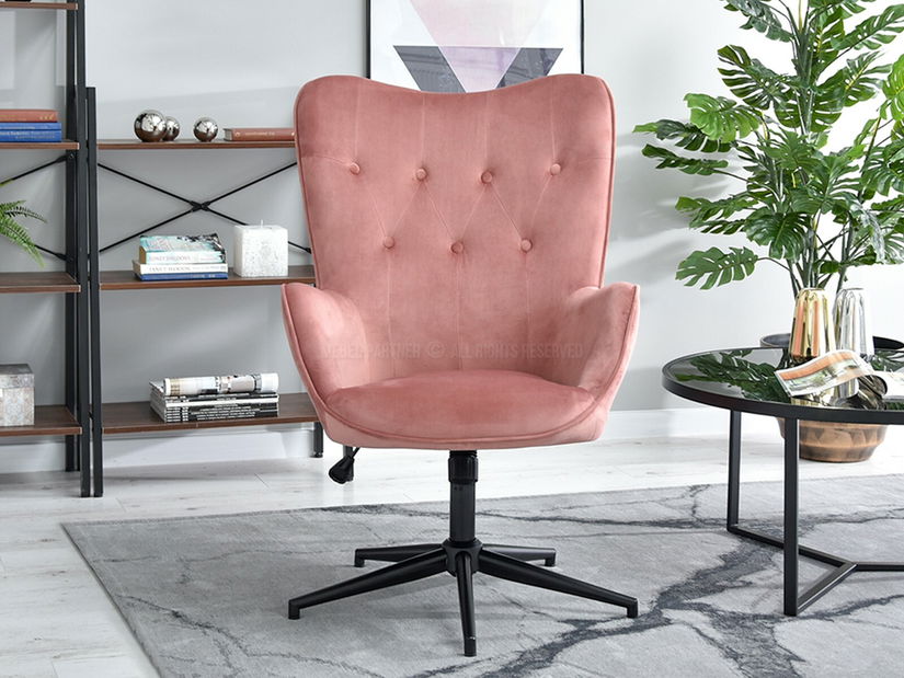 Kreslo Truni (čierna)