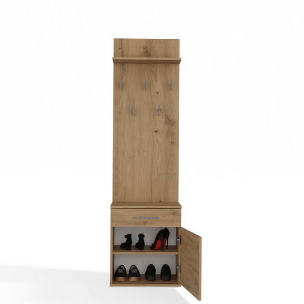 Set mobilier hol Dialogos 2 (stejar artisan)