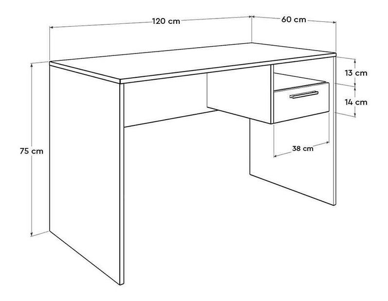 Masă PC Calliope 2 (nuc deschis) 