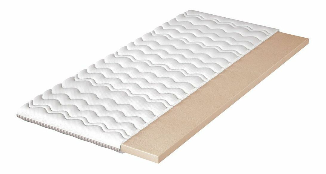 Habszivacs fedőmatrac 120 cm Mandula *kiárusítás