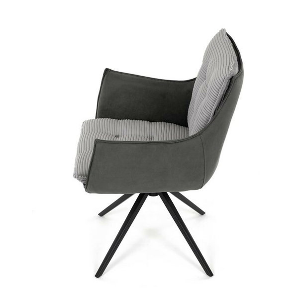 Jedálenská stolička Dumling (sivá)